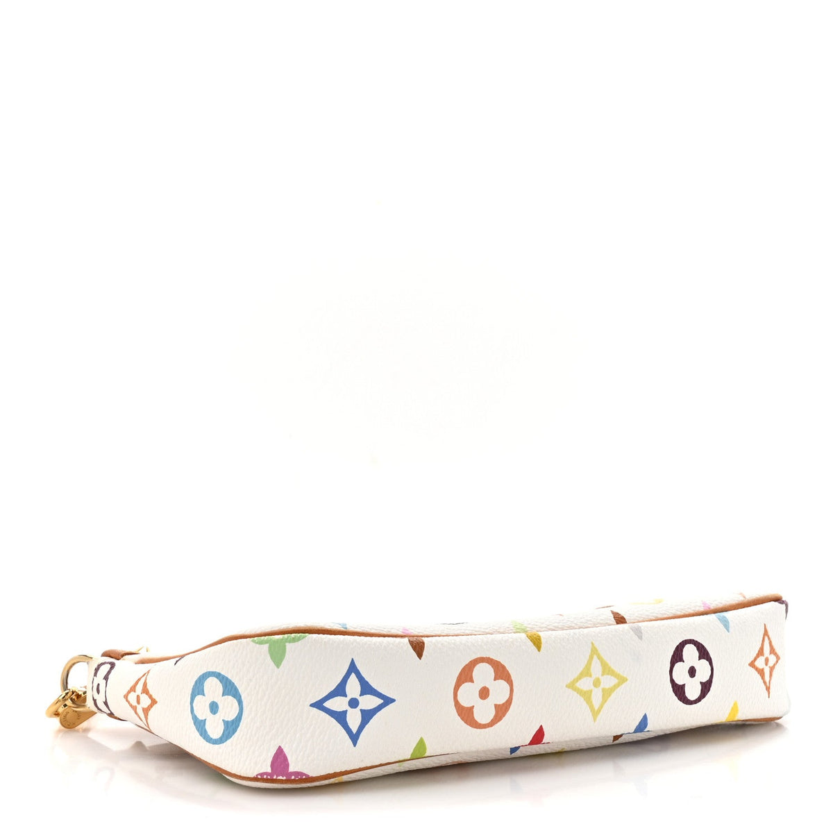 Monogram Multicolor Pochette Accessories White