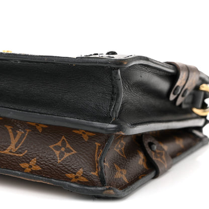 Reverse Monogram Trunk Clutch