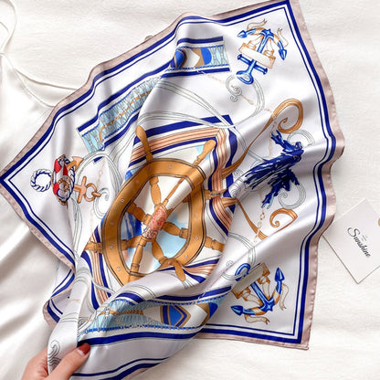 Scarvii - Nautical Series Square Scarf