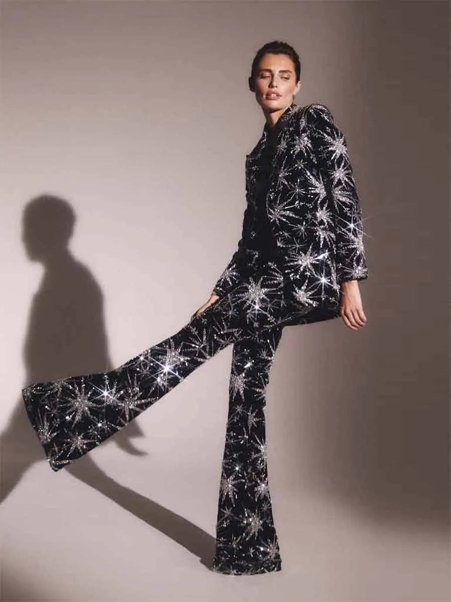 Matilda Long Sleeve Star Blazer Set