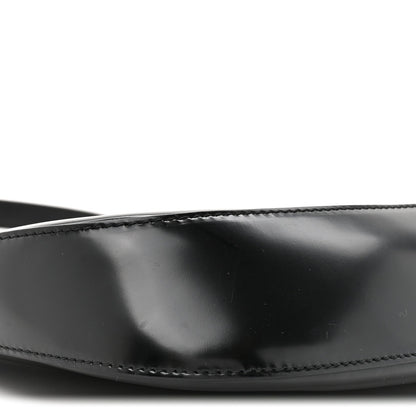 Spazzolato Cleo Shoulder Bag Black