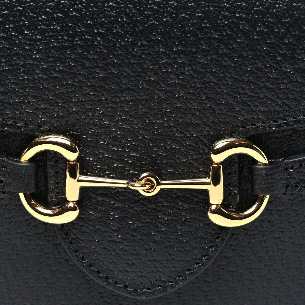 Calfskin Horsebit 1955 Shoulder Bag Black
