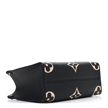 Empreinte Monogram Giant Onthego PM Black Beige