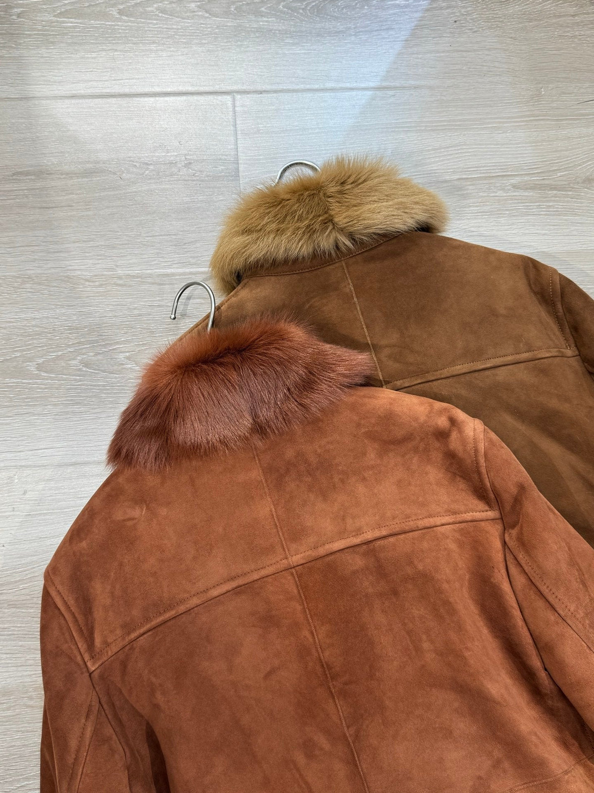 LP 25 Shearling Tuscan-Style Oversized Jacket Suede Fur 314290