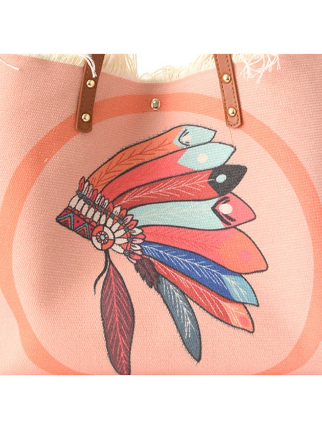 Cosbai - Boho Embroidered Large-Capacity Shoulder Bag