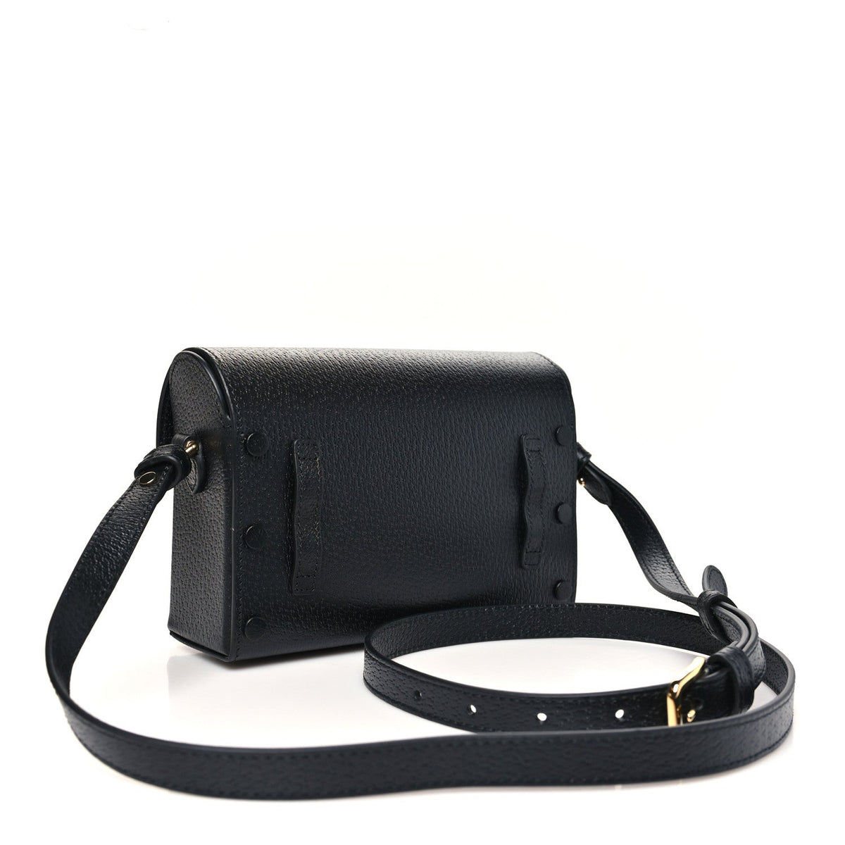 Calfskin Horsebit 1955 Shoulder Bag Black