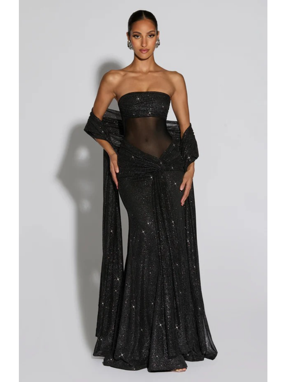 Anika Maxi Dress In Black