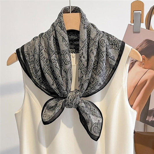 Printed   Square Scarf