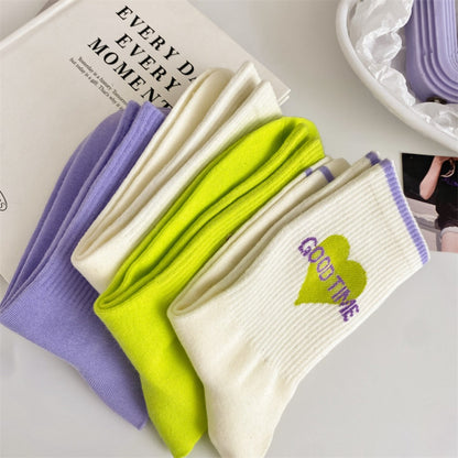 Rufia - Sporty Mid-Calf Socks - Breathable &amp; Comfort