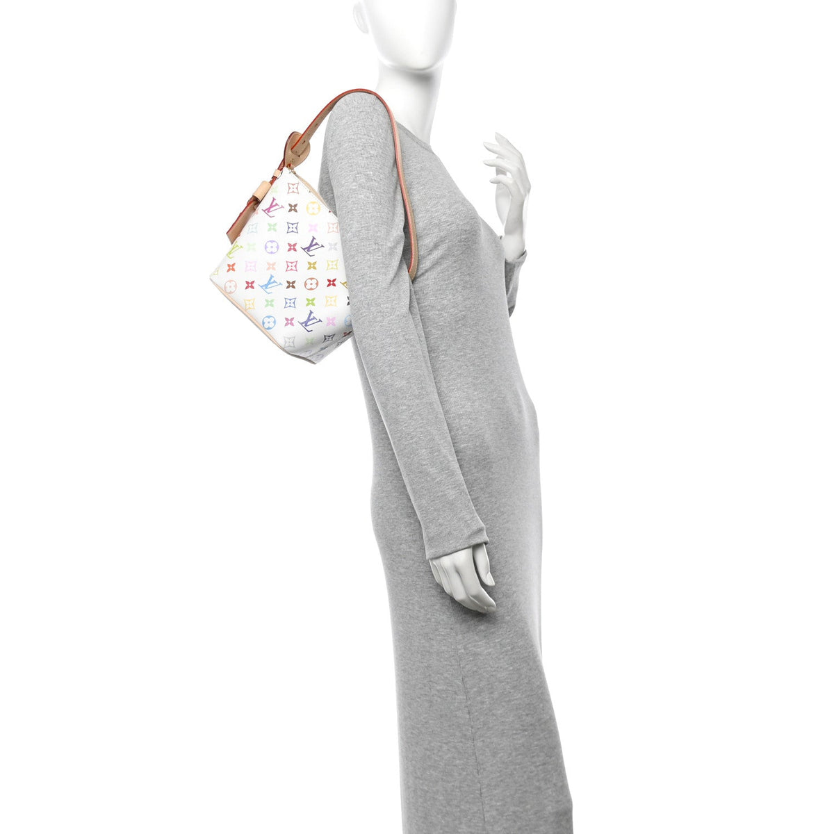 LV x TM Monogram Multicolor All In BB White