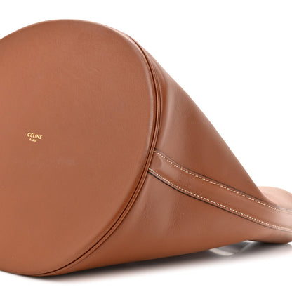 Smooth Calfskin Bucket 16 Bag Tan