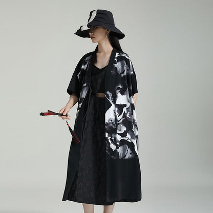 Long Loose Cardigan Dress
