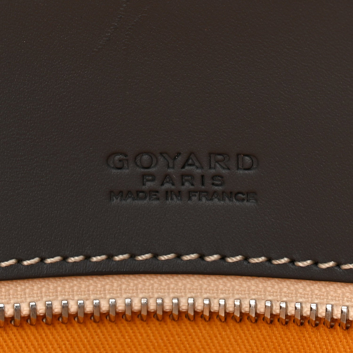 Goyardine Ambassade MM Briefcase Grey