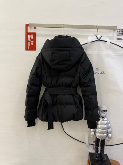 Moncler 25 Down Jacket Black Polyester 302711