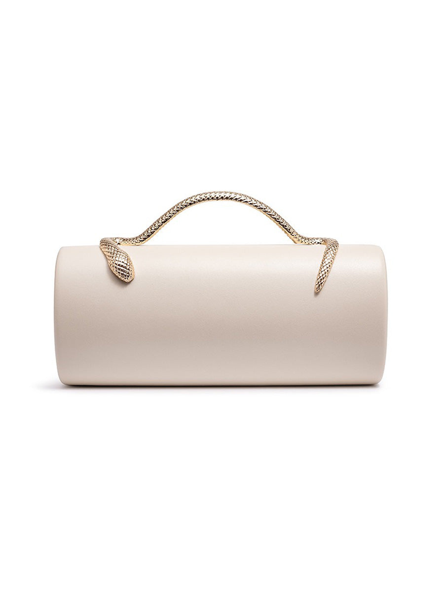 Margot Metal Accessories Leather Bag