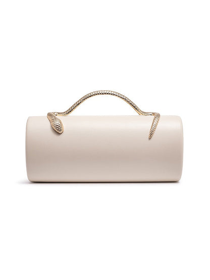 Margot Metal Accessories Leather Bag
