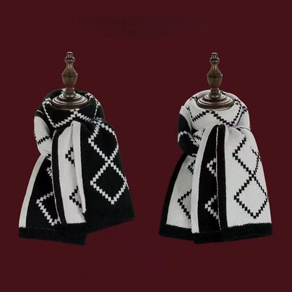 Minimalist Soft Warm Knit Scarf