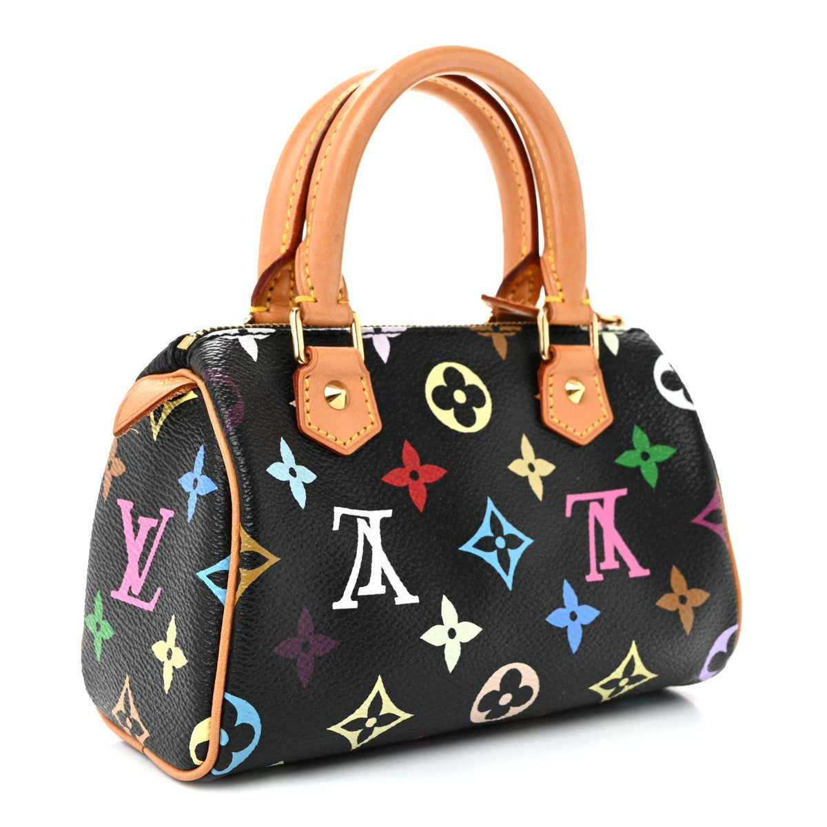 Monogram Multicolor Mini Sac HL Speedy Black