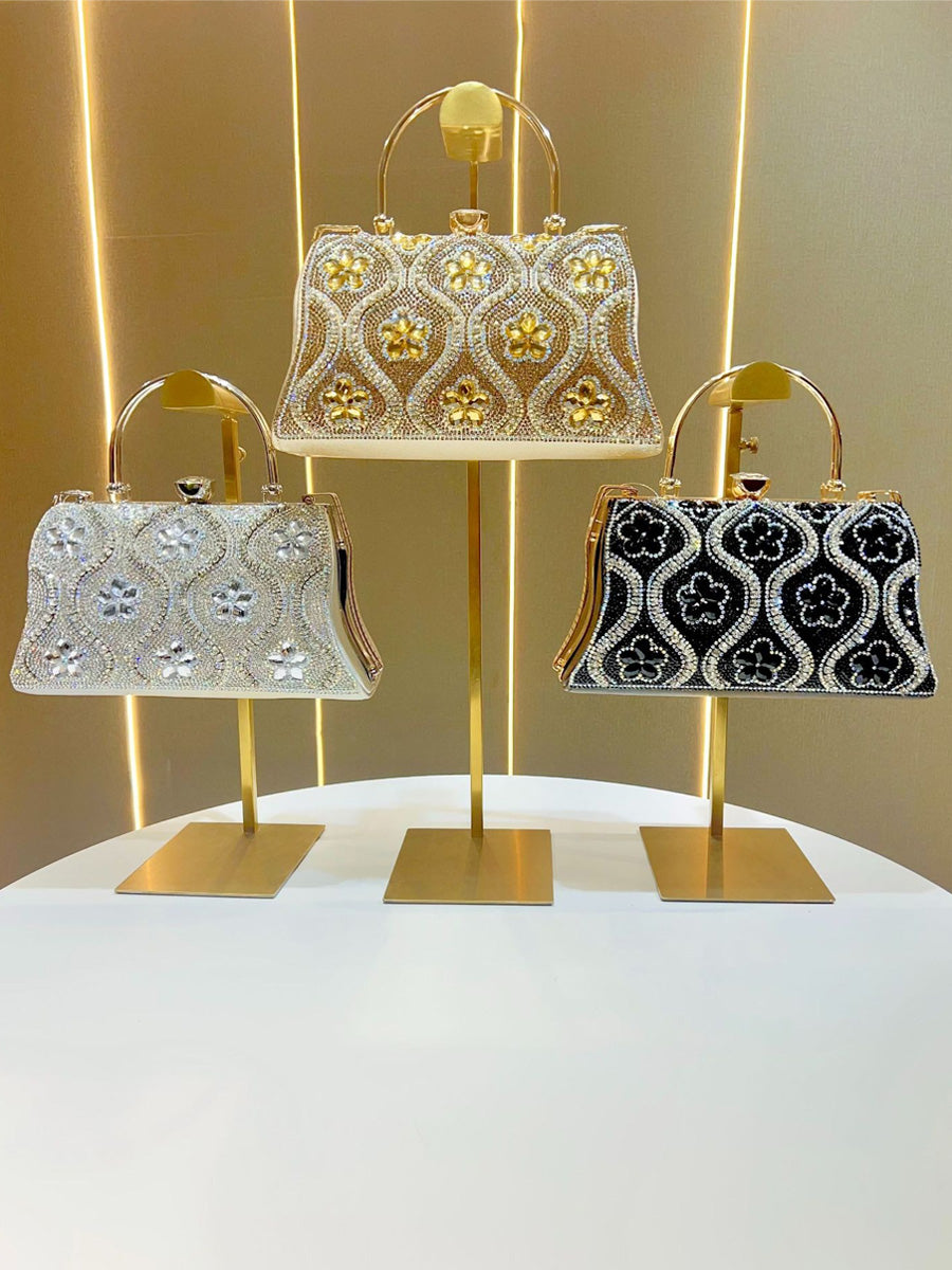 Mila Classic Crystal Clutch