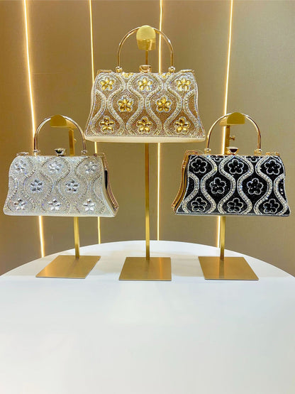 Mila Classic Crystal Clutch
