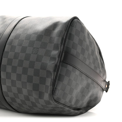 Damier Graphite Keepall Bandouliere 45