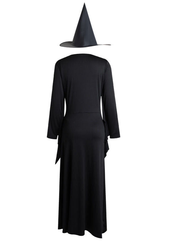 Women’s Polyester Witch Costume with Lace Corset