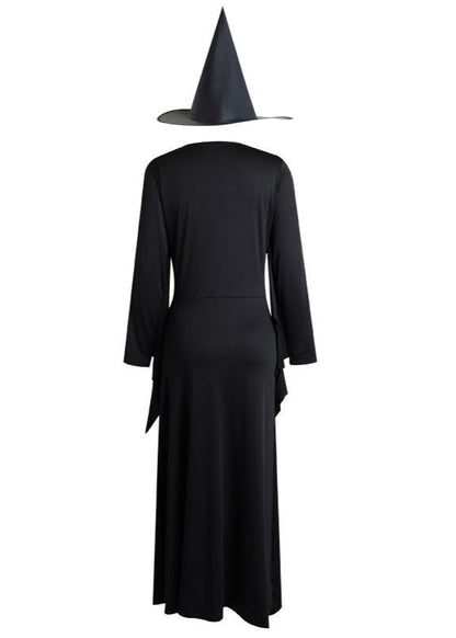 Women’s Polyester Witch Costume with Lace Corset