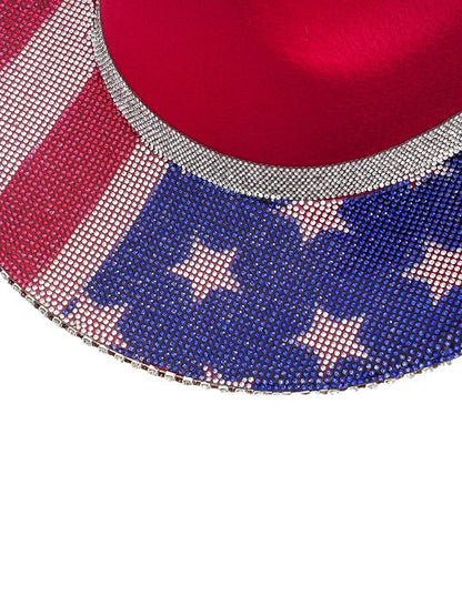 Lavinia National Flag Cowboy Hat