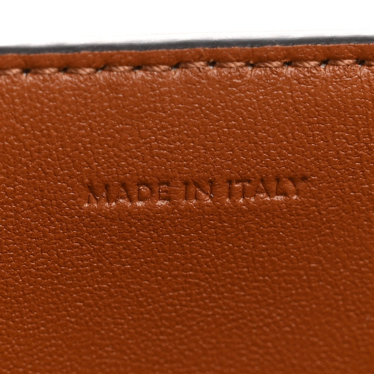 Smooth Calfskin Triomphe Small Louise Bag Tan