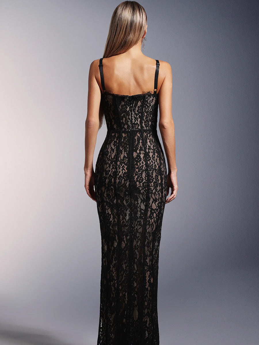 Elia Maxi Dress In Black