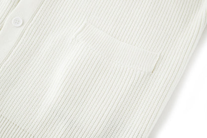 Balenciaga 25 Cardigan White Wool 0014