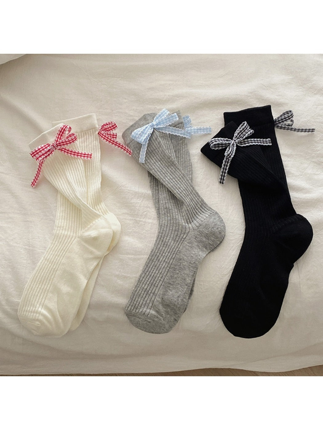 Rufia - Ballet Check Summer Socks - Classic &amp; Airy