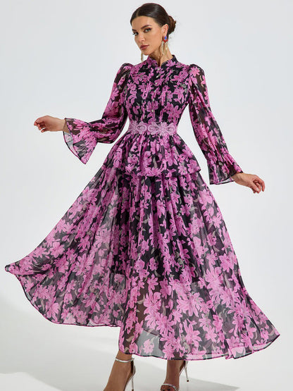 Naomi Midnight Bloom Maxi Dress