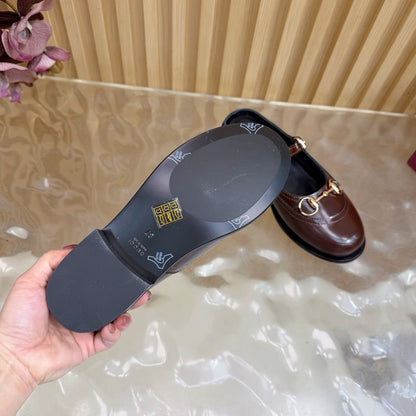 GG 26 Mule Dark Brown Sheepskin 589457