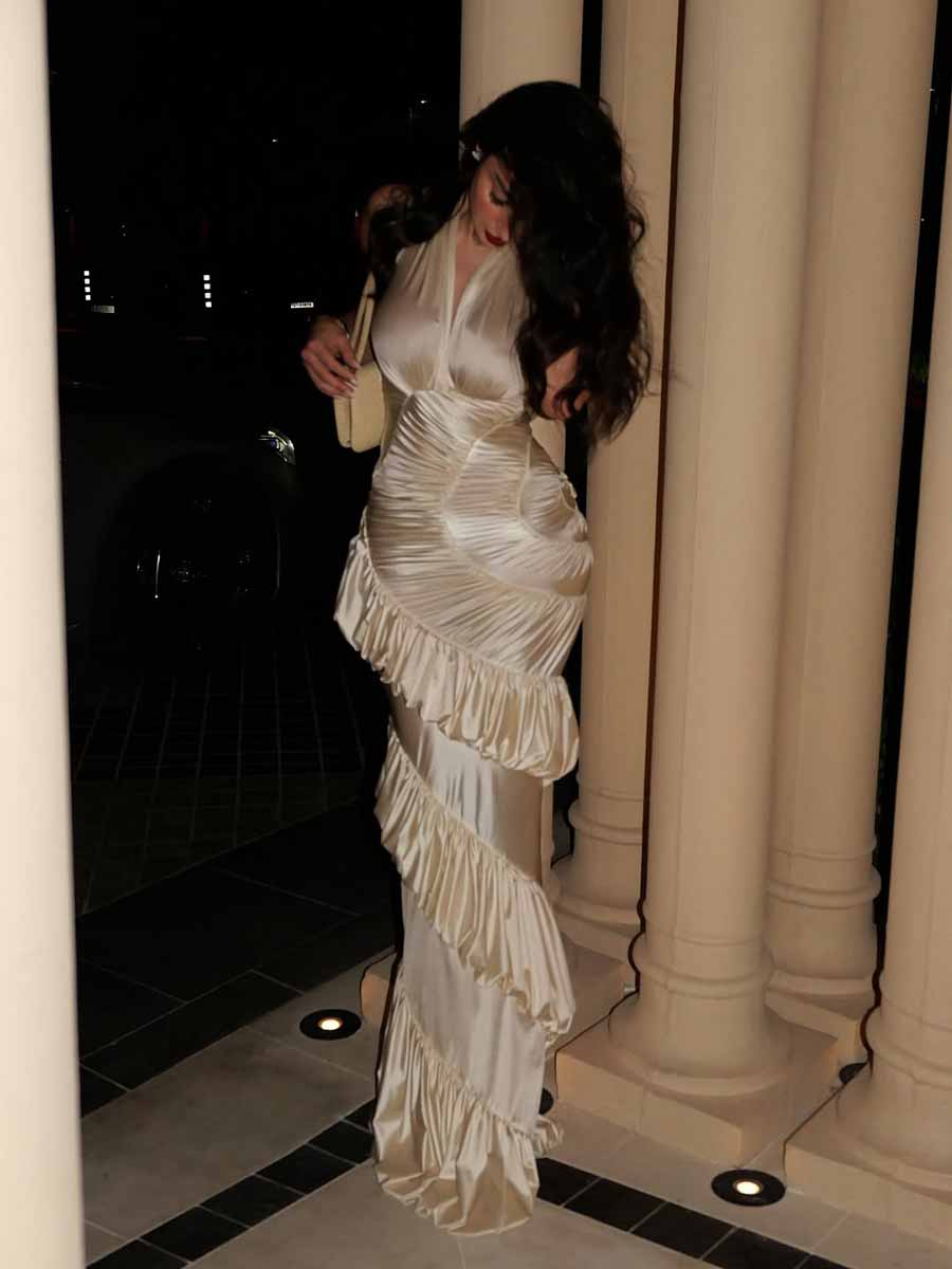 Brynn Pleated Maxi Dress