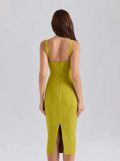 Aria Sleeveless Bandage Midi Dress