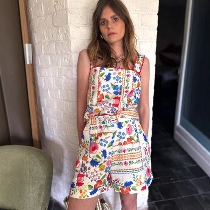Troposa - Floral Print Tank and Shorts Set – Chic &amp; Comfortable