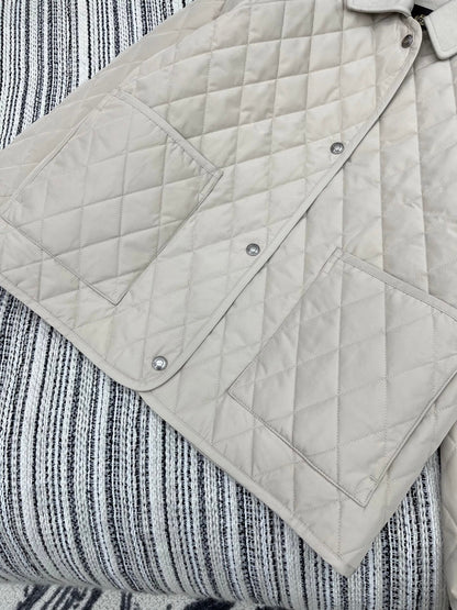 LP 25 Quilted Jacket Cream Polyester Down 313369