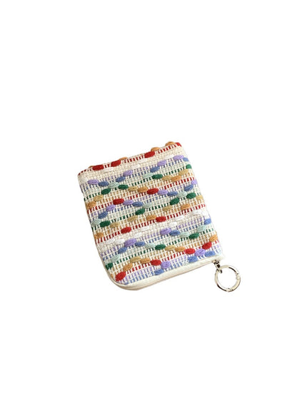 Cosbai - Small Coin Purse with Floral Prints