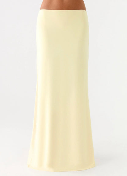 Ashi Maxi Skirt - Yellow