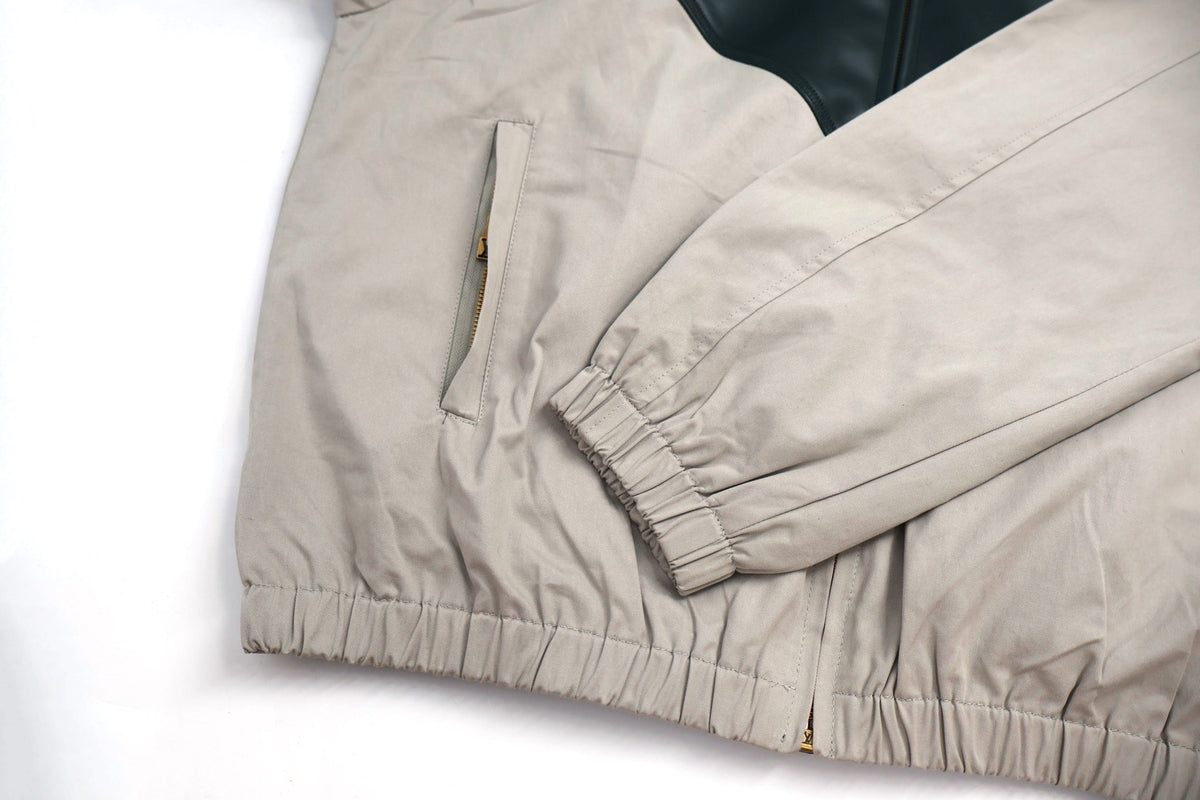 LV 25SS Mixed Leather Sweatshirt/Jacket 491946