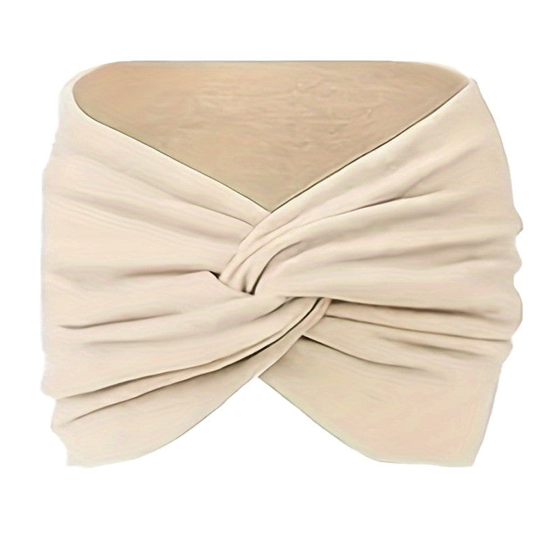Solid Color Knot Elastic Headband