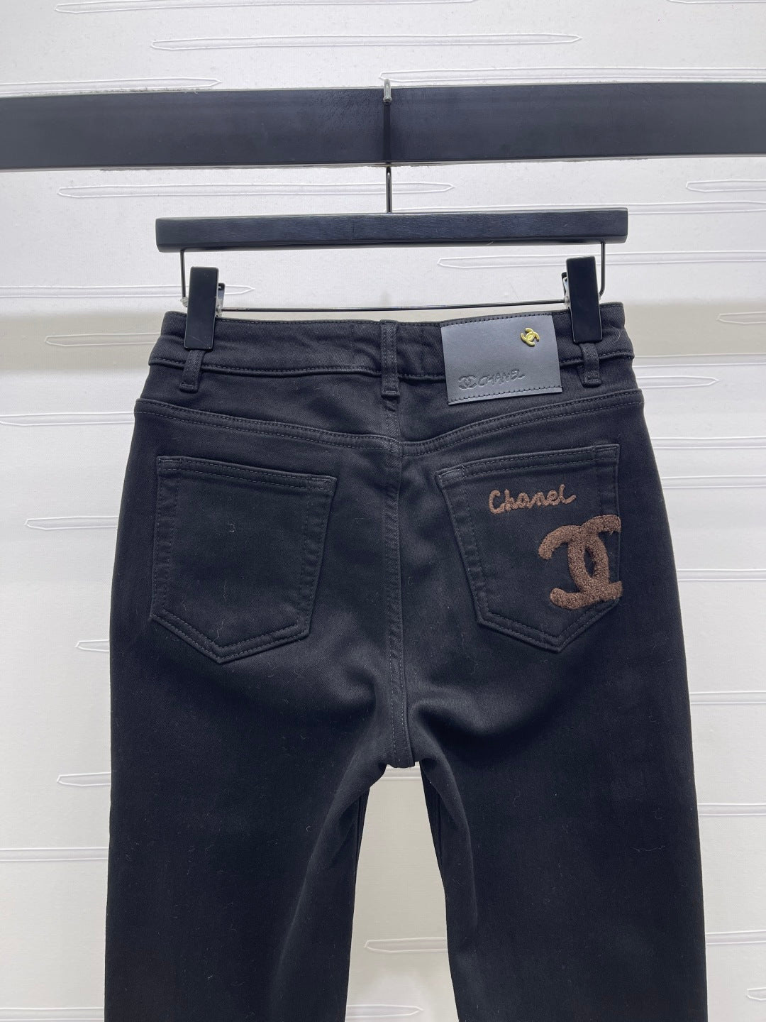 CC Slim-Fit Jeans Black Denim 343625