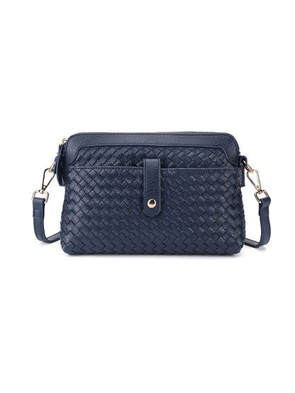 Split-Joint Woven Bags Crossbody Bags