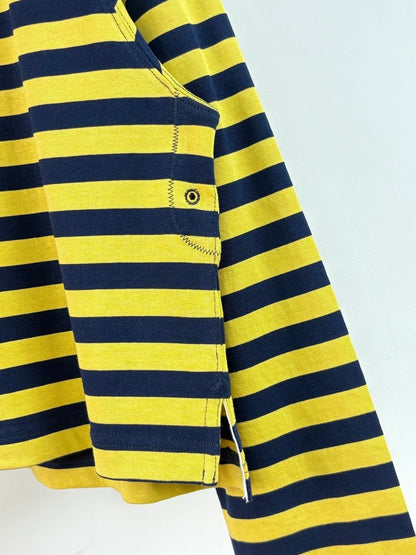 MIUMIU STRIPED SHIRT WITH LAPEL COLLAR STYLE 44