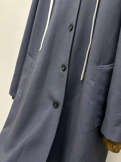 MIUMIU HOODED TRENCH COAT STYLE 56