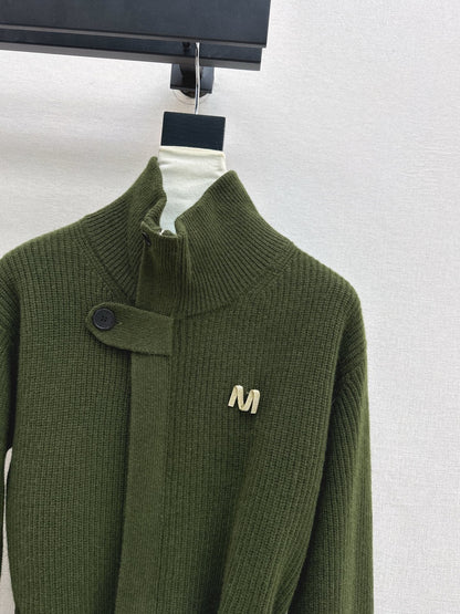 MAX MARA 25S STAND COLLAR CARDIGAN COAT 037