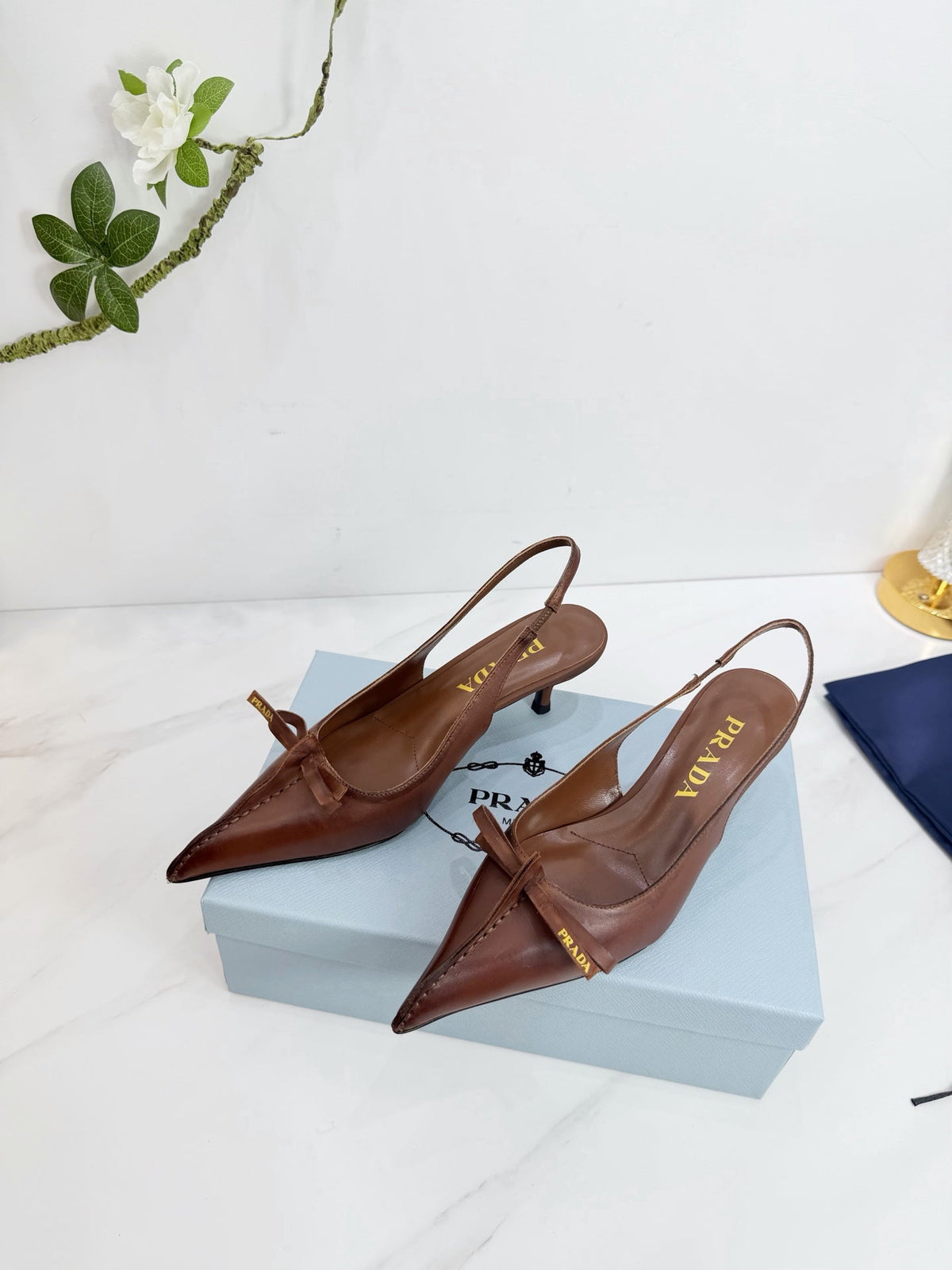 PRA 26SS Slingback 55 Brown Cowhide 592404
