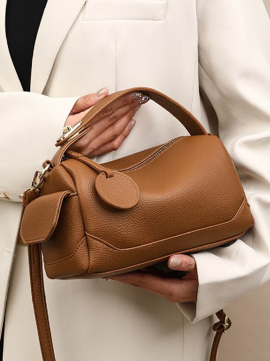 Angelina Soft Leather Pillow-shaped Bag