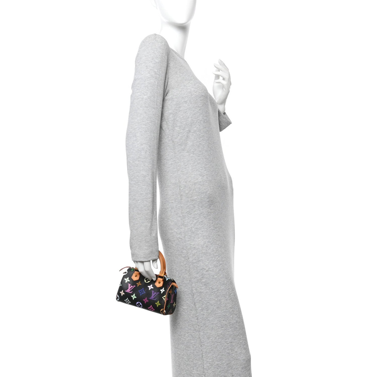 Monogram Multicolor Mini Sac HL Speedy Black